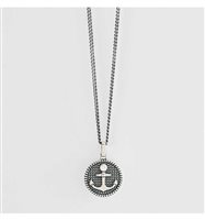 Collana Mabina Uomo in Argento Zircone 553434 - 553434